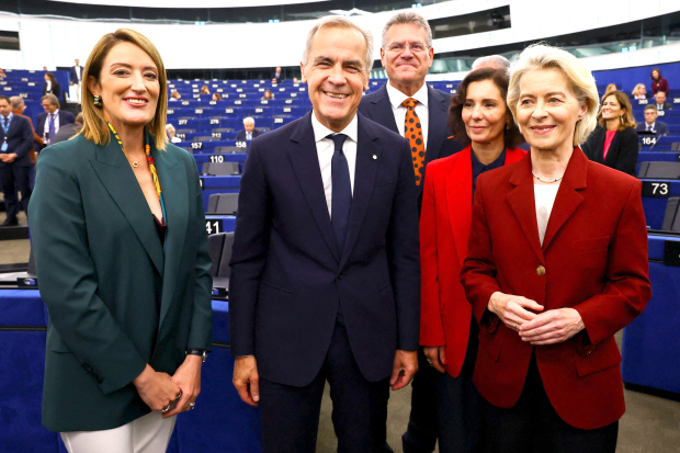 Canada and EU should ally to protect democracies says Carney